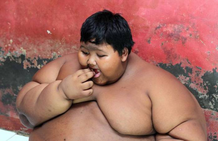 Самый толстый мальчик в мире.