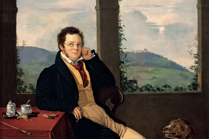 Портрет Франца Шуберта, Gabor Melegh, 1827. | Фото: smartwebsite.ru.