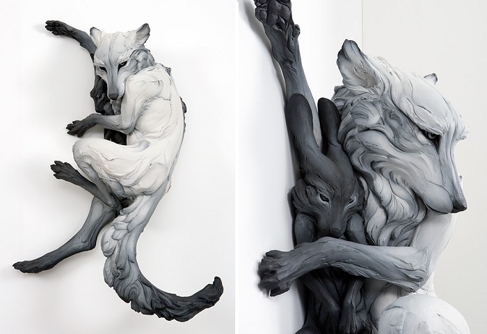 Фигуры, сделанные скульптором Beth Cavener Stichter.