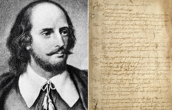 Уильям Шекспир и подделка его рукописи.