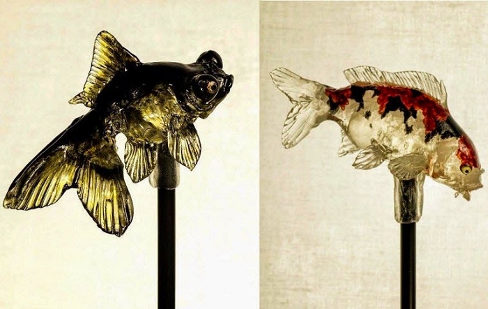 Леденцы на палочке «Золотые рыбки».