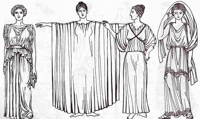 В Древней Греции грудь приподнимали лентами-строфионами. | Фото: lenta.co.