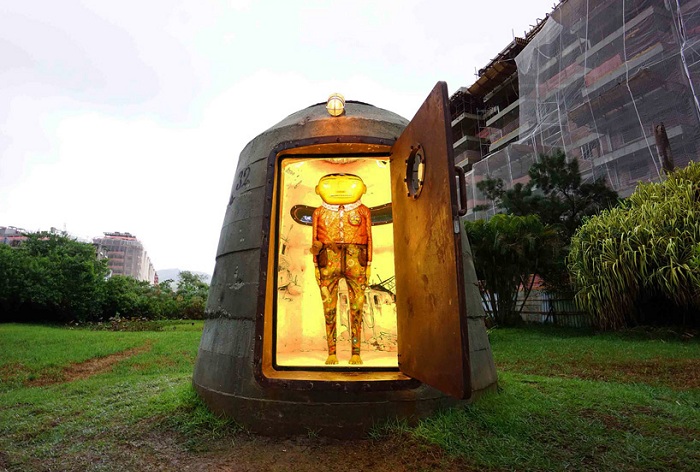 «The bunker» - инсталляция от бразильского арт-дуэта.