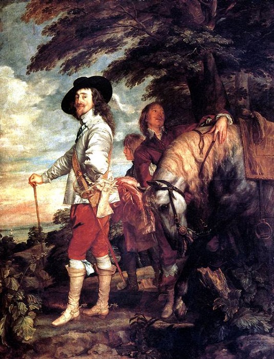 Карл I, король Англии, на охоте». Антонис ван Дейк. | Фото: jivopis.org.