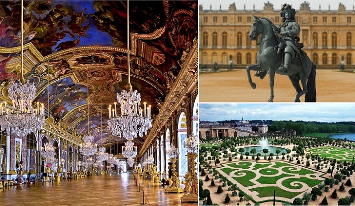 Версаль - резиденция французских королей.