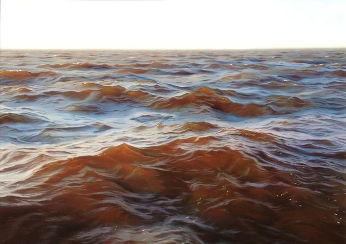 Open Water. Картина американского художника Matthew Cornell.