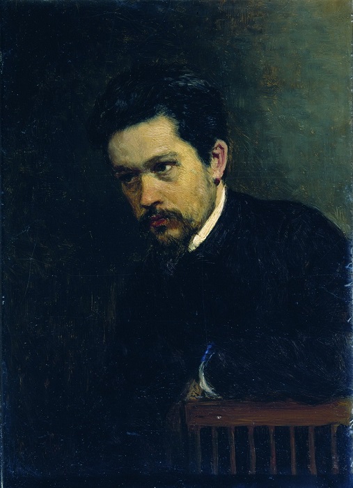 Автопортрет. Н. Ярошенко, 1895 год. | Фото: liveinternet.ru.