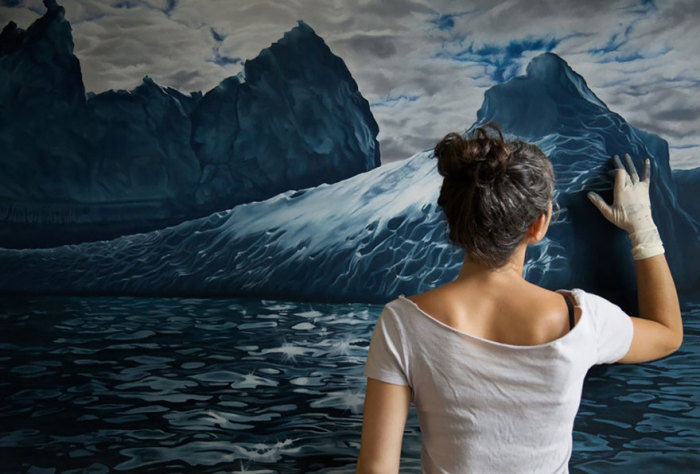 Удивительные картины пастелью от Zaria Forman.