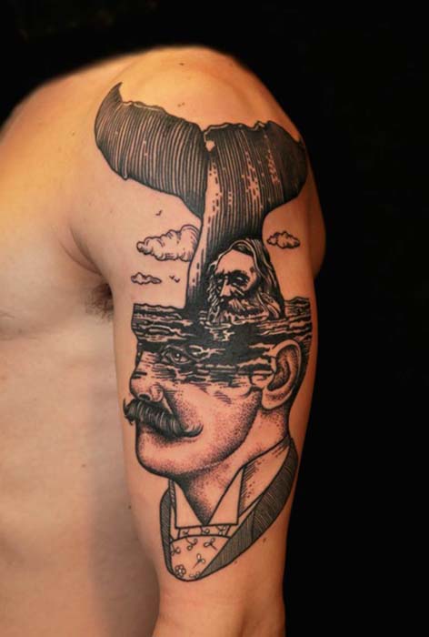 Татуировки от итальянского художника.
