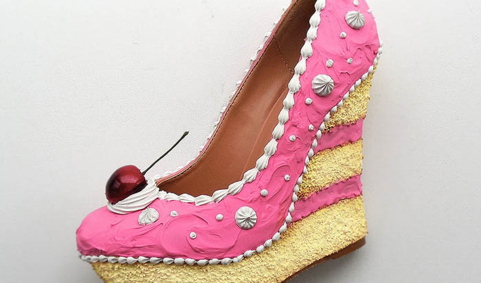 Туфли в виде сладостей от Chris Campbell.