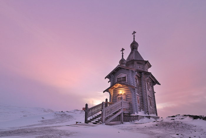 Троицкий храм в Антарктике.