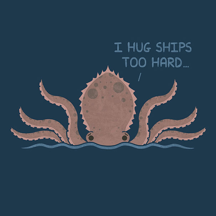 Я обнимаю корабли слишком крепко.