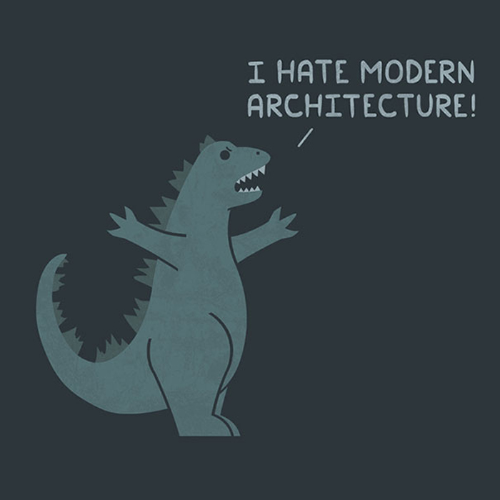 Я ненавижу современную архитектуру!