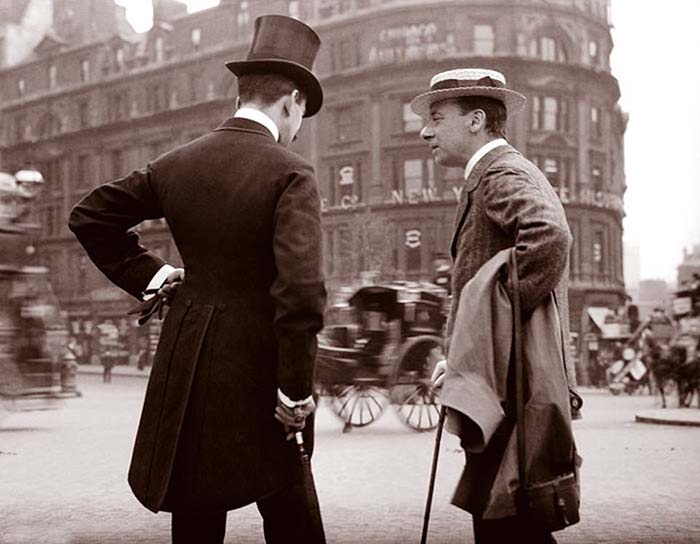 Два джентльмена в Лондоне.
