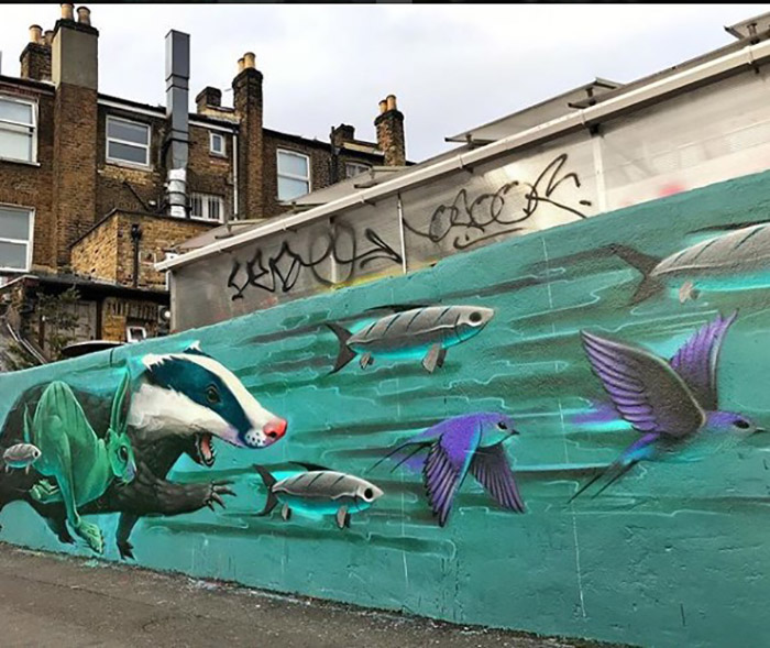 В потоке. Лондон. Instagram rocket01.c0.uk