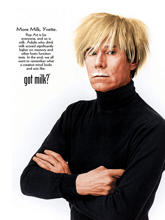 Кампания Got Milk? с 1993 по 2014 призывала американцев пить молоко.