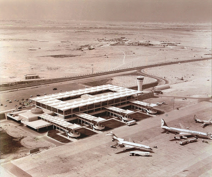 Аэропорт Дубай. 1971г.
