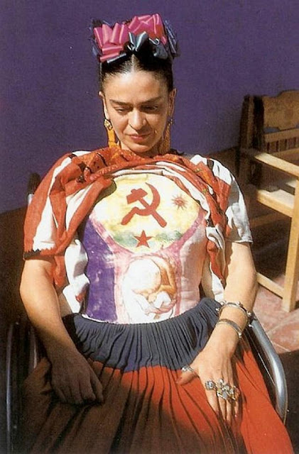 Фрида была членом Мексиканской Коммунистической Партии.