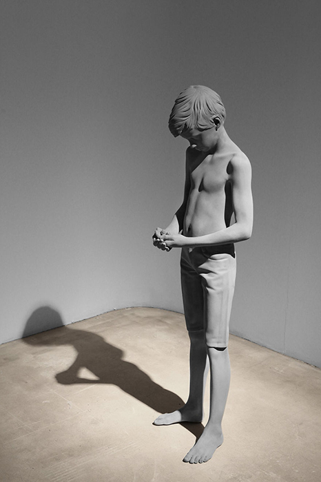 Скульптура мальчика 2016 год.