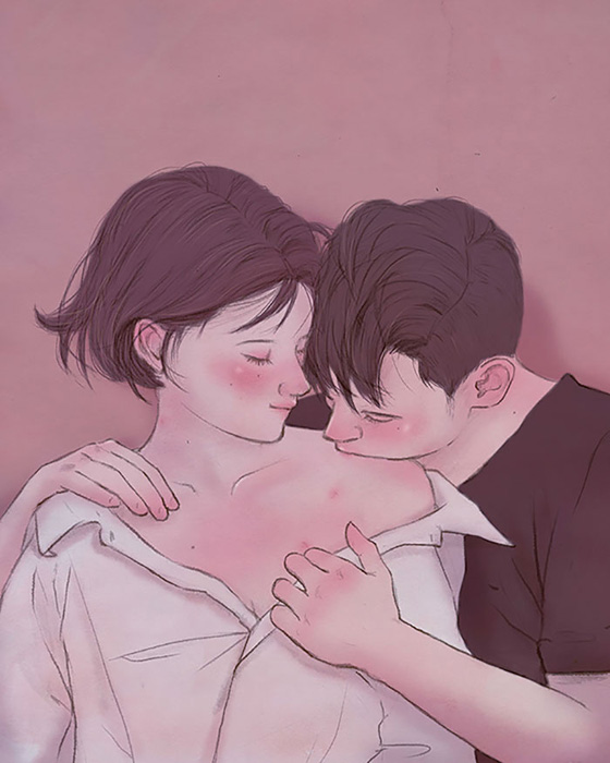 Ценить мимолетные поцелуи.  Автор: Hyocheon Jeong.