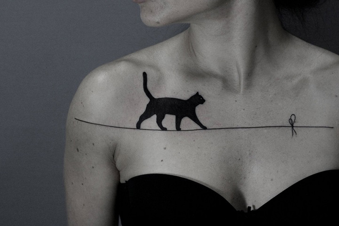 Черная кошка. Автор: Ilya Brezinski.