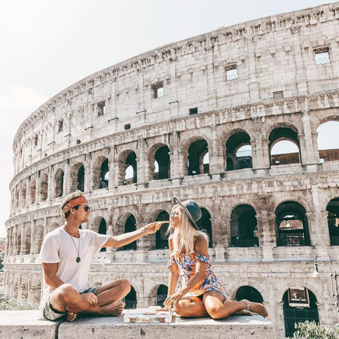 Когда ты в Риме. Instagram doyoutravel.