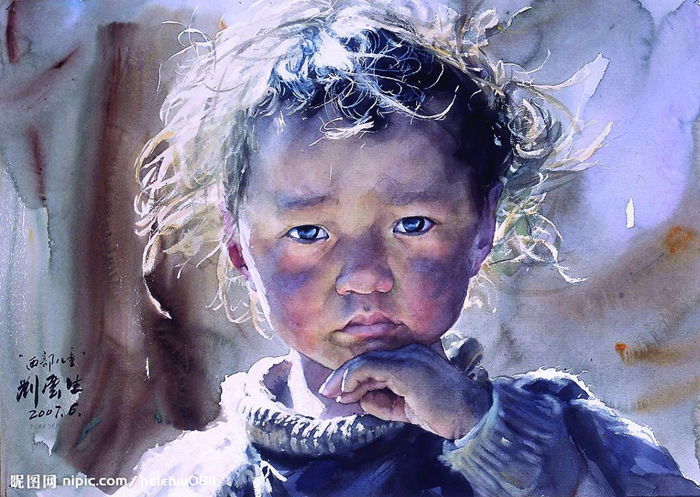 Ребенок. Автор: Liu Yunsheng.