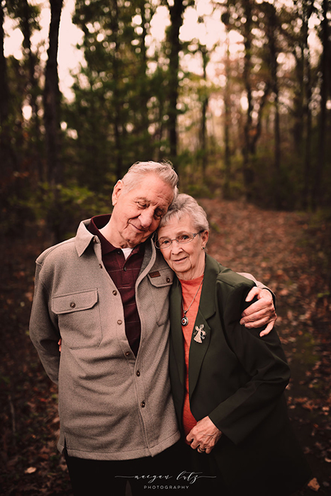 За 68 лет брака у них появилось двое детей, шестеро внуков и 4 правнука. Фото: Maegan Lutz.