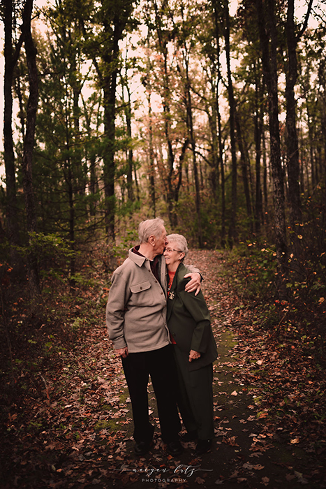 68 лет вместе. Фото: Maegan Lutz.