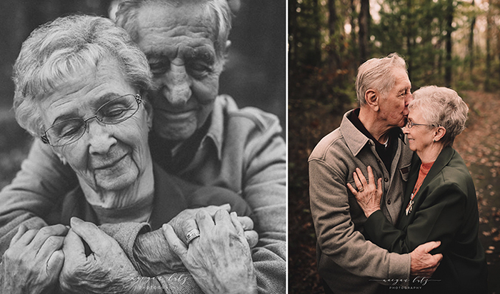 68 лет вместе. Фото: Maegan Lutz.