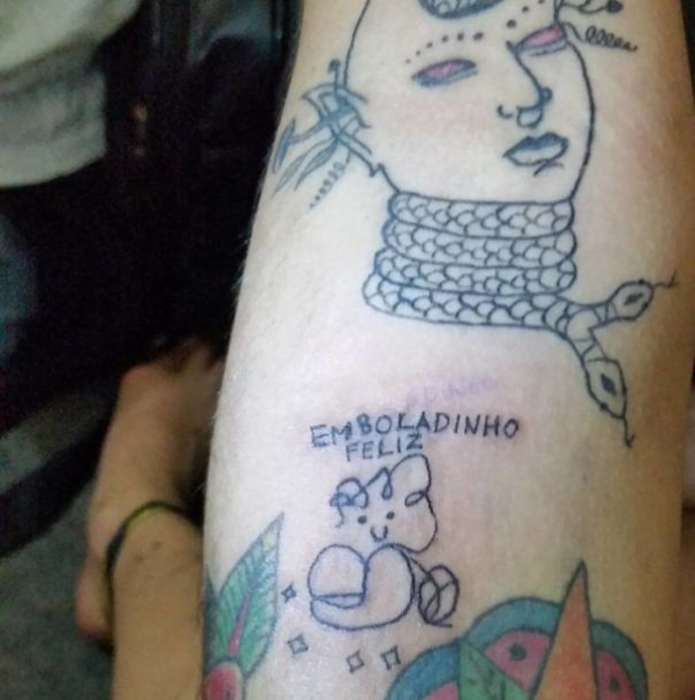 Татуировки от Елены Фернандес из Бразилии.
