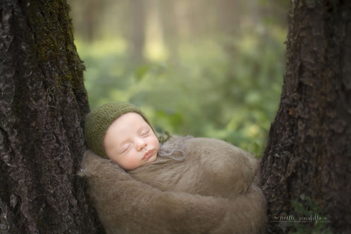 Лесной ребенок. Фото: Noelle Mirabella Photography.