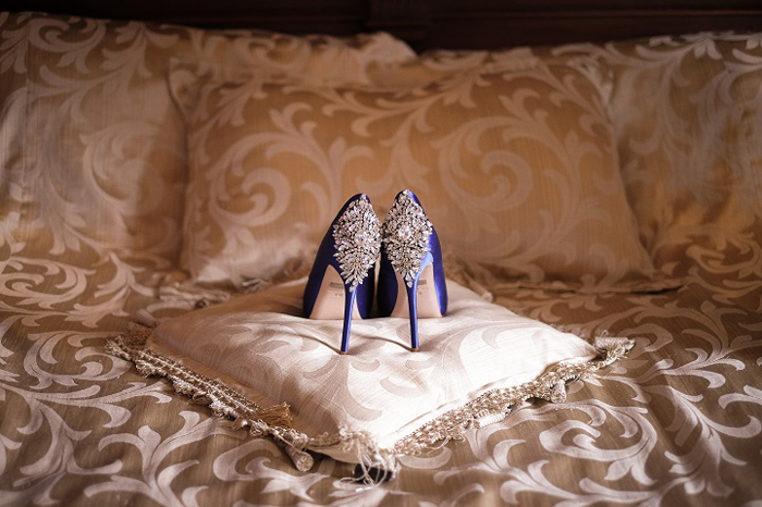 Туфельки невесты. Фото: Regina Wyllie.