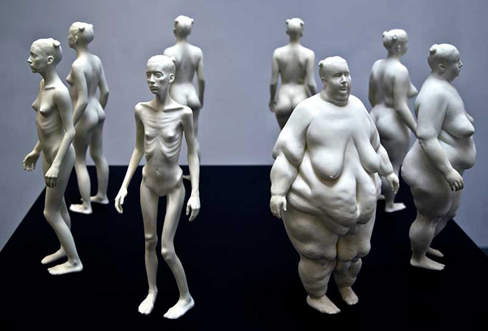 Ева - скульптурная композиция Теда Лоусона.