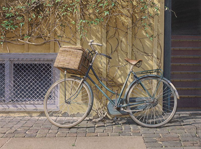 Велосипед в Копенгагене. Автор: Thierry Duval.