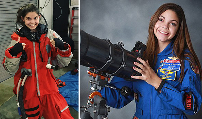 Алисса Карсон, 17-летняя школьница-астронавт.