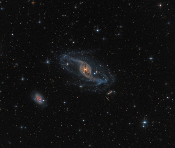 NGC 3718 - Марк Хансон (Mark Hanson) из США.