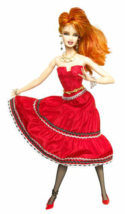 Кукла певицы Синди Лаупер в своем классическом образе была выпущена в 2010 г.
