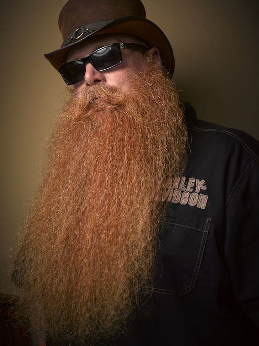 Внушительная борода.  Фото: Greg Anderson.