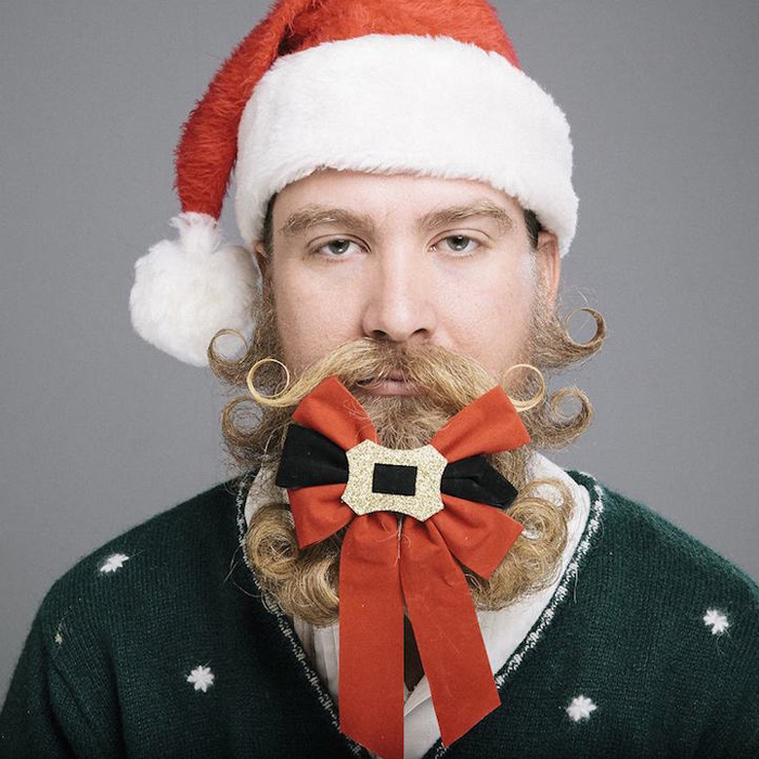 Тhe 12 Beards of Christmas: фотосерия Стефани Джарстад.