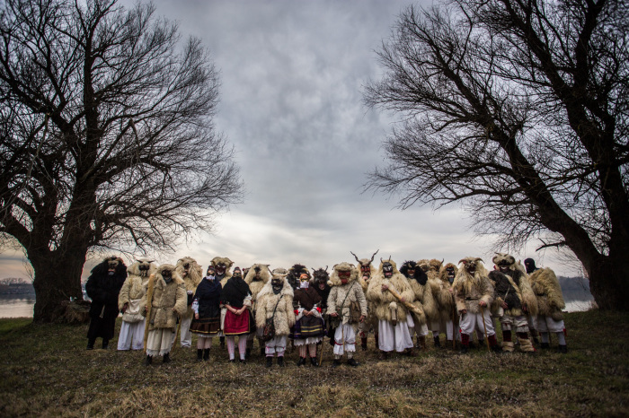 Празднование прощания с зимой в Венгрии. Фото: Zsolt Repasy.