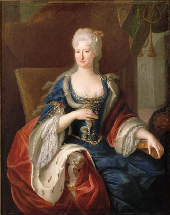 Вторая жена Карла - Мария Анна Пфальц-Нейбургская, правившая от его имени последние 10 лет жизни монарха.