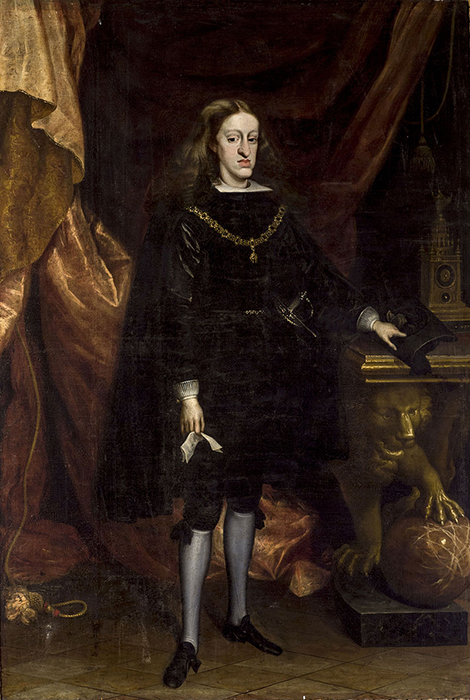 Король Карл II, портрет Хуана Карреньо не Миранда, 1685г.