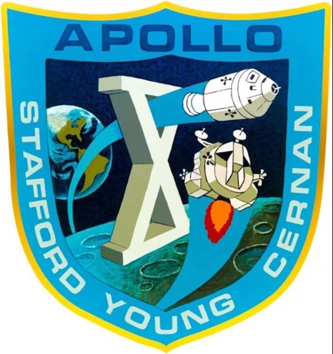 Эмблема миссии Apollo-10.