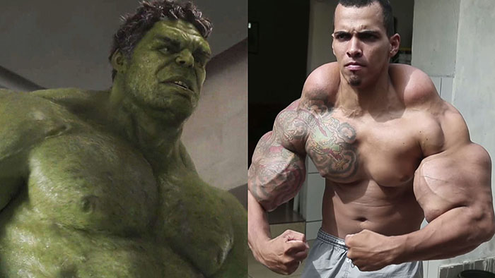 Romario Dos Santos Alves: The Hulk