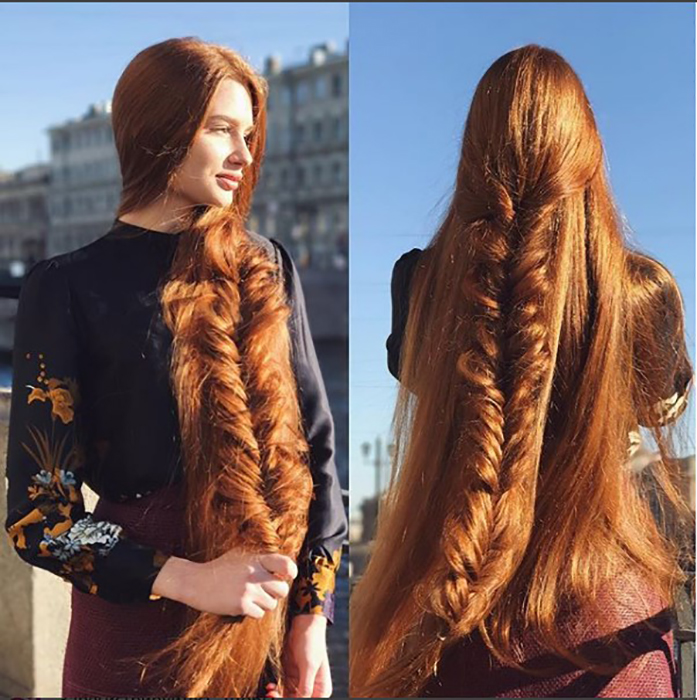В своем блоге Анастасия развенчивает распространенные мифы о волосах. Instagram sidorovaanastasiya.