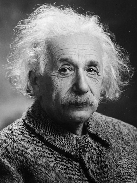 Альберт Эйнштейн в 1947 году.