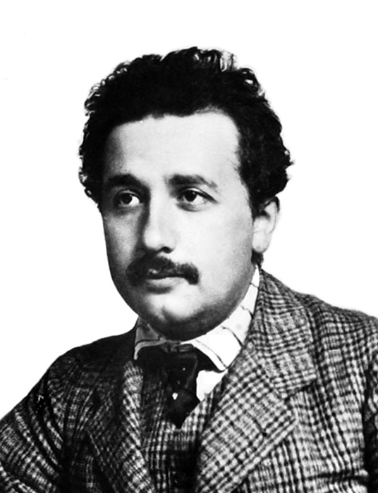 Альберт Эйнштейн в возрасте 25 лет.