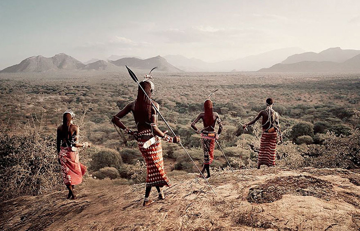 Племя Самбуру, Кения.