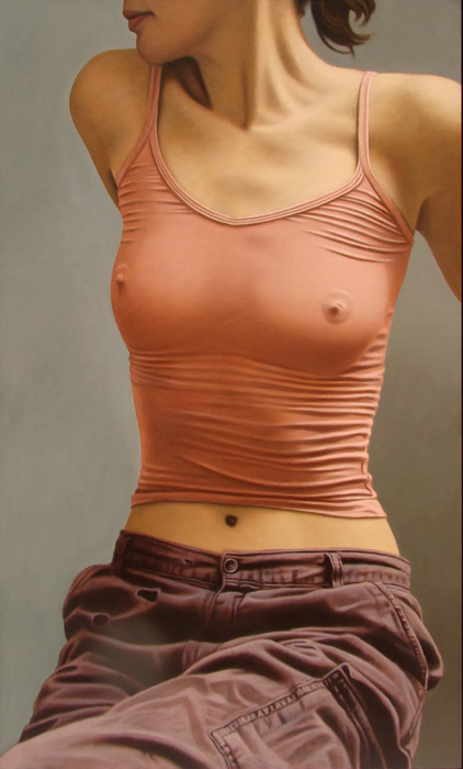 Обнаженная женская фигура на картинах Вилли Киссмера.